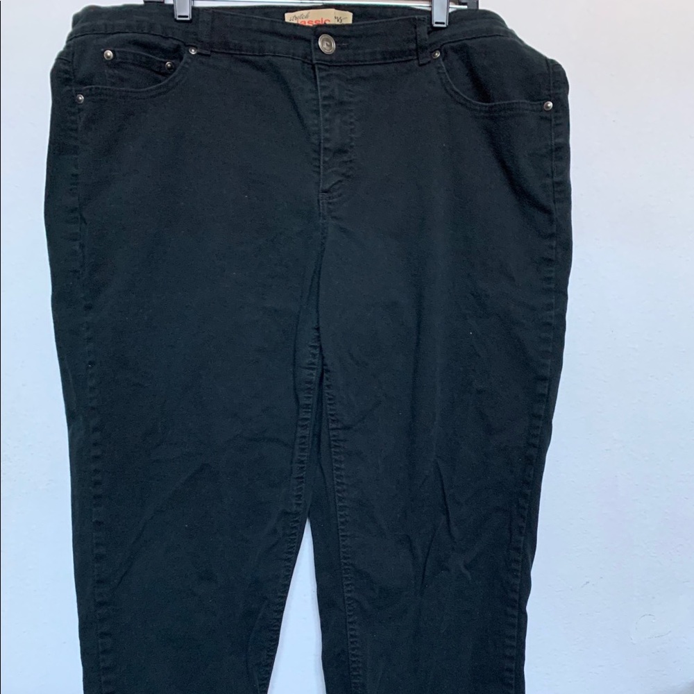 Black Just My Size Jeans size 24W